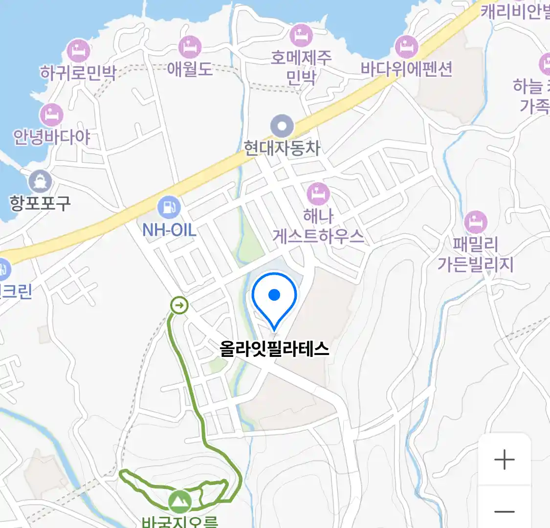올라잇필라테스 위치