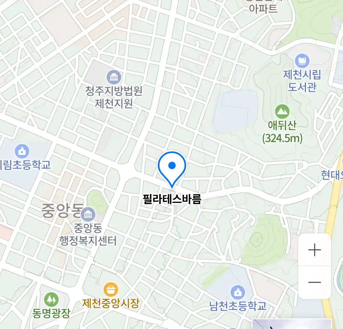 필라테스바름 위치