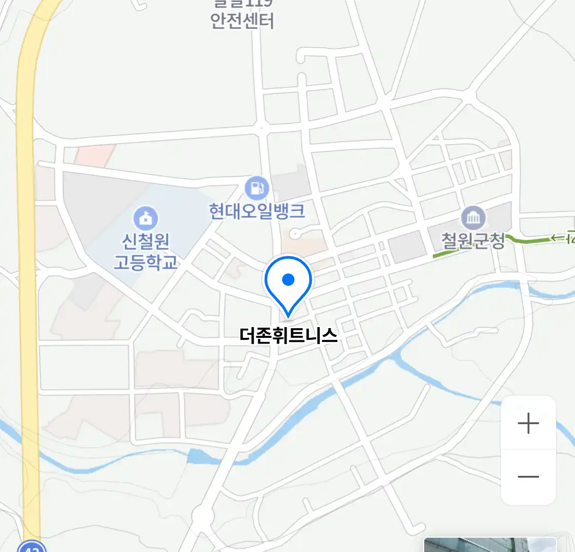 더존휘트니스 위치