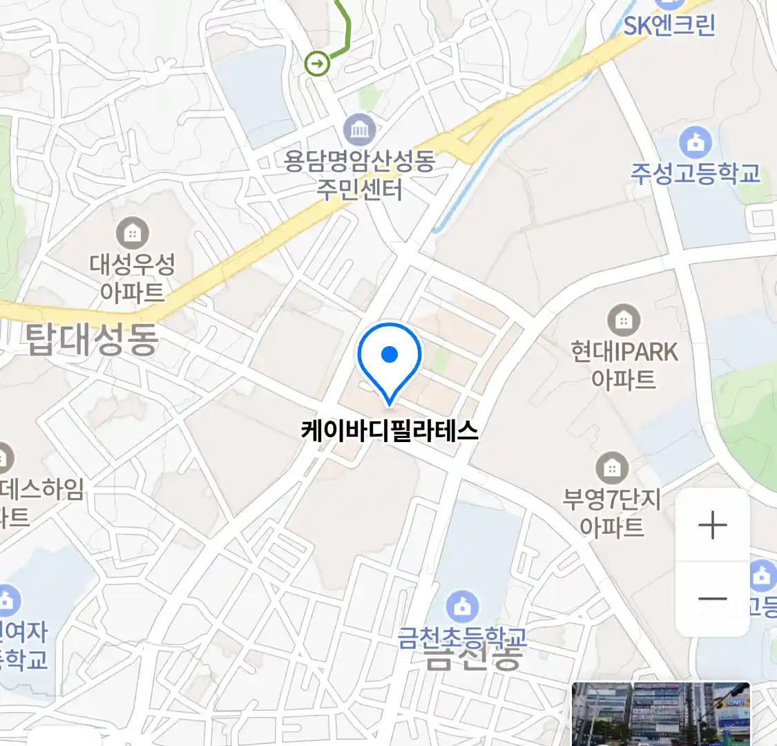 케이바디필라테스 위치