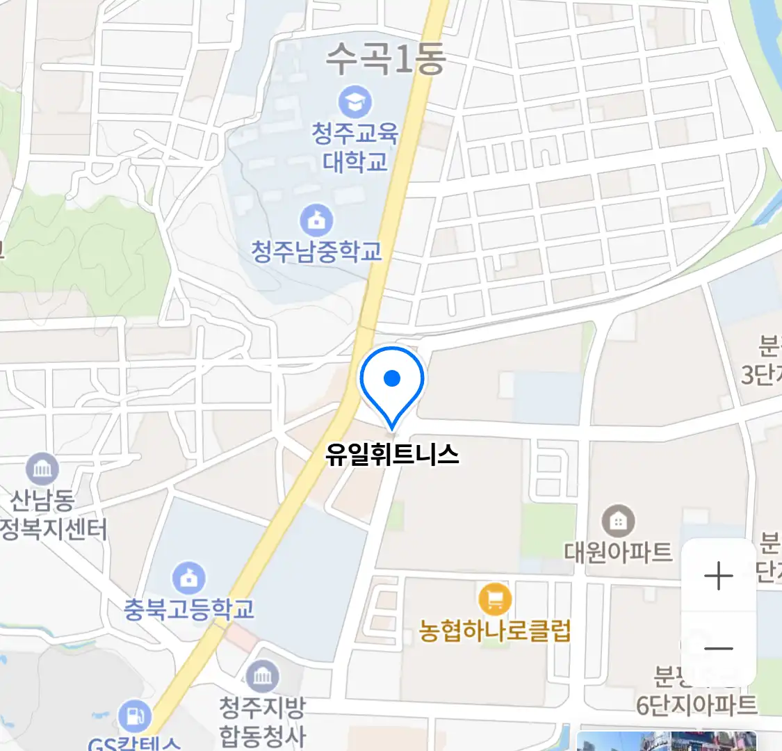 유일휘트니스 위치