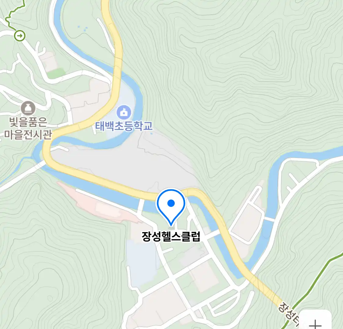 장성헬스클럽 위치