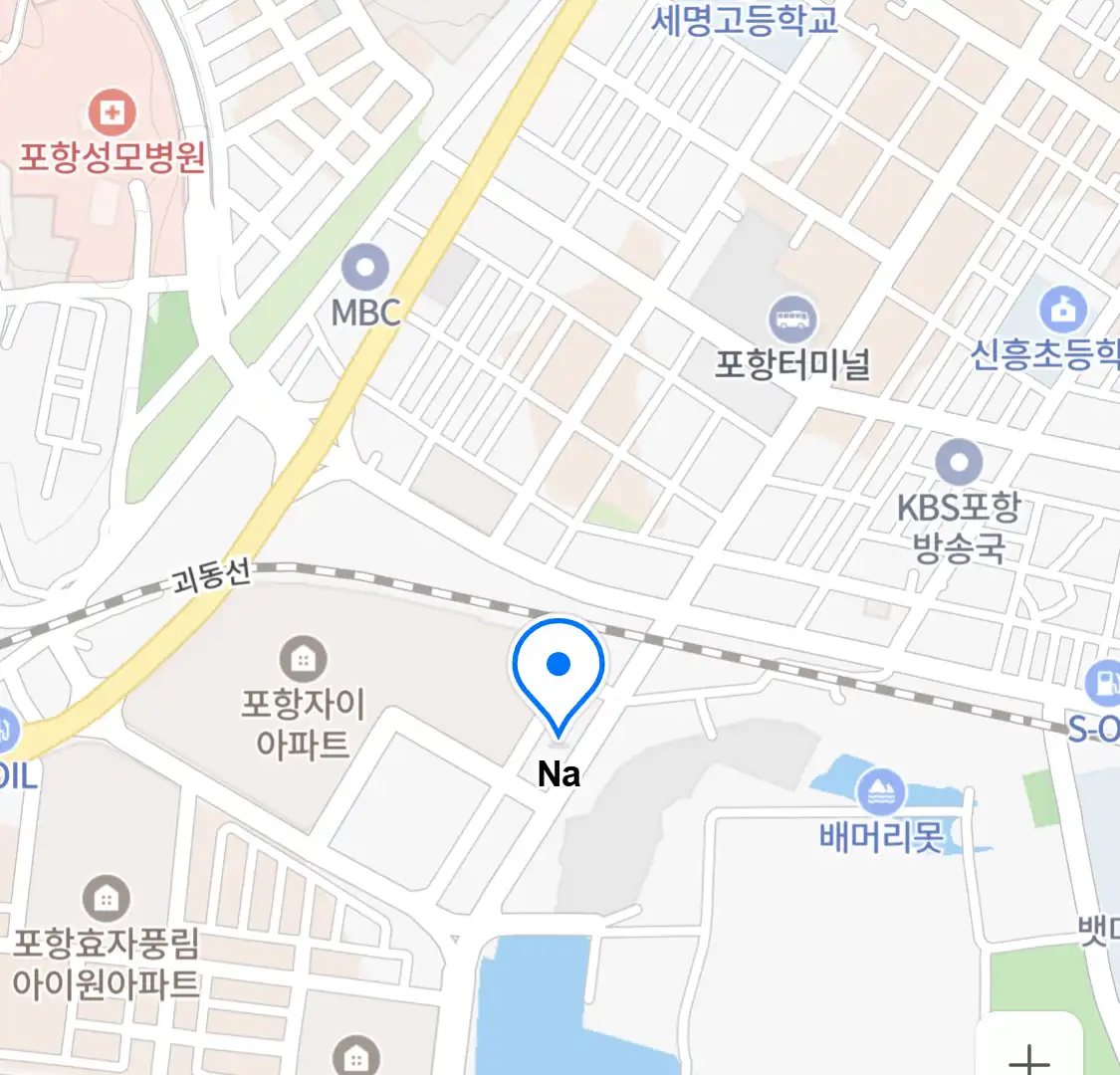 Na 위치