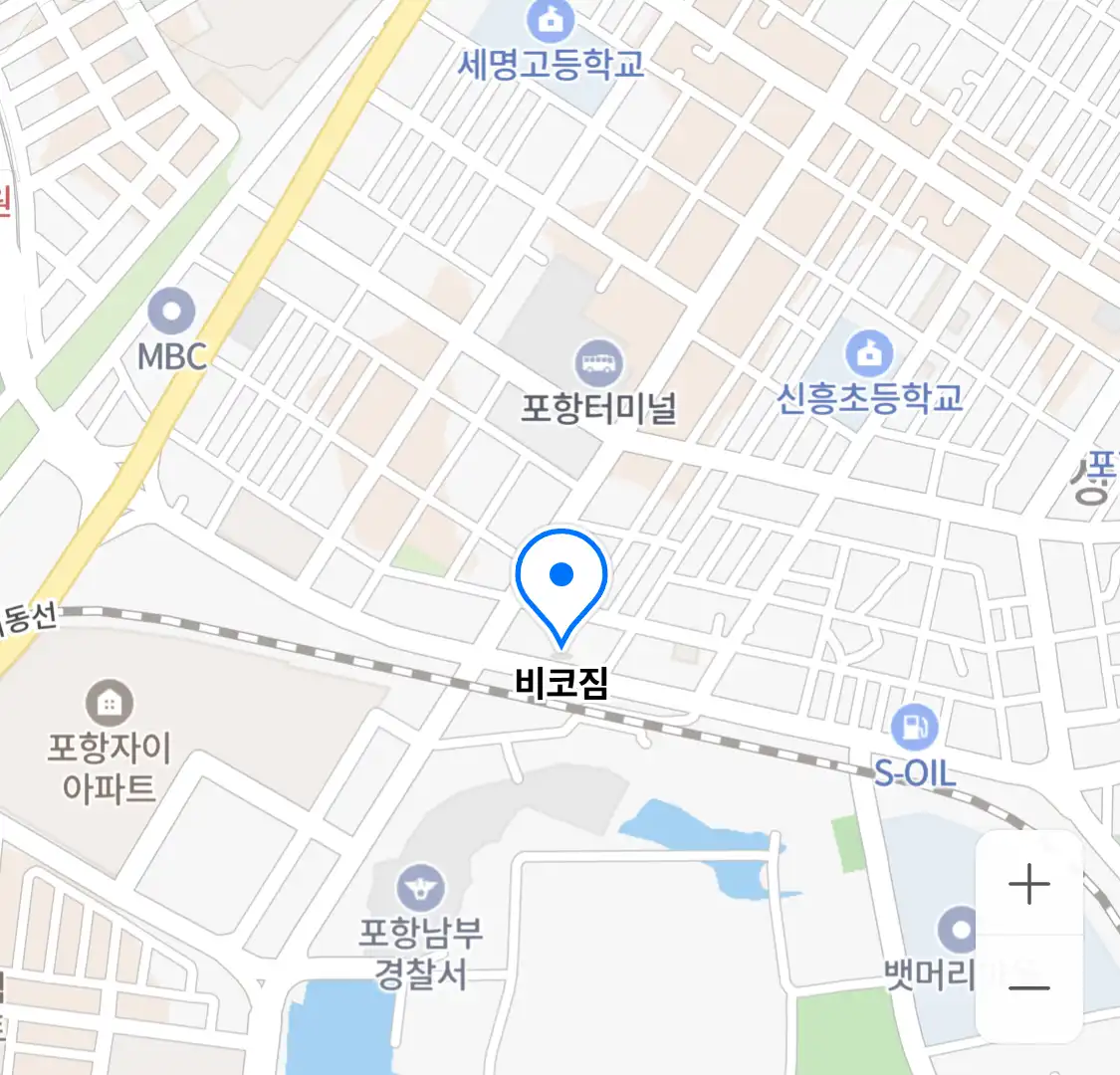 비코짐 위치