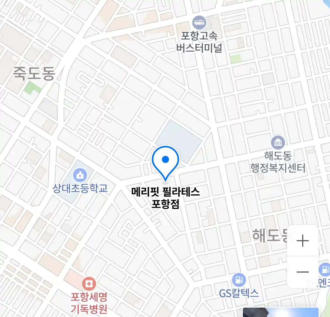 메리핏 필라테스 포항점 위치