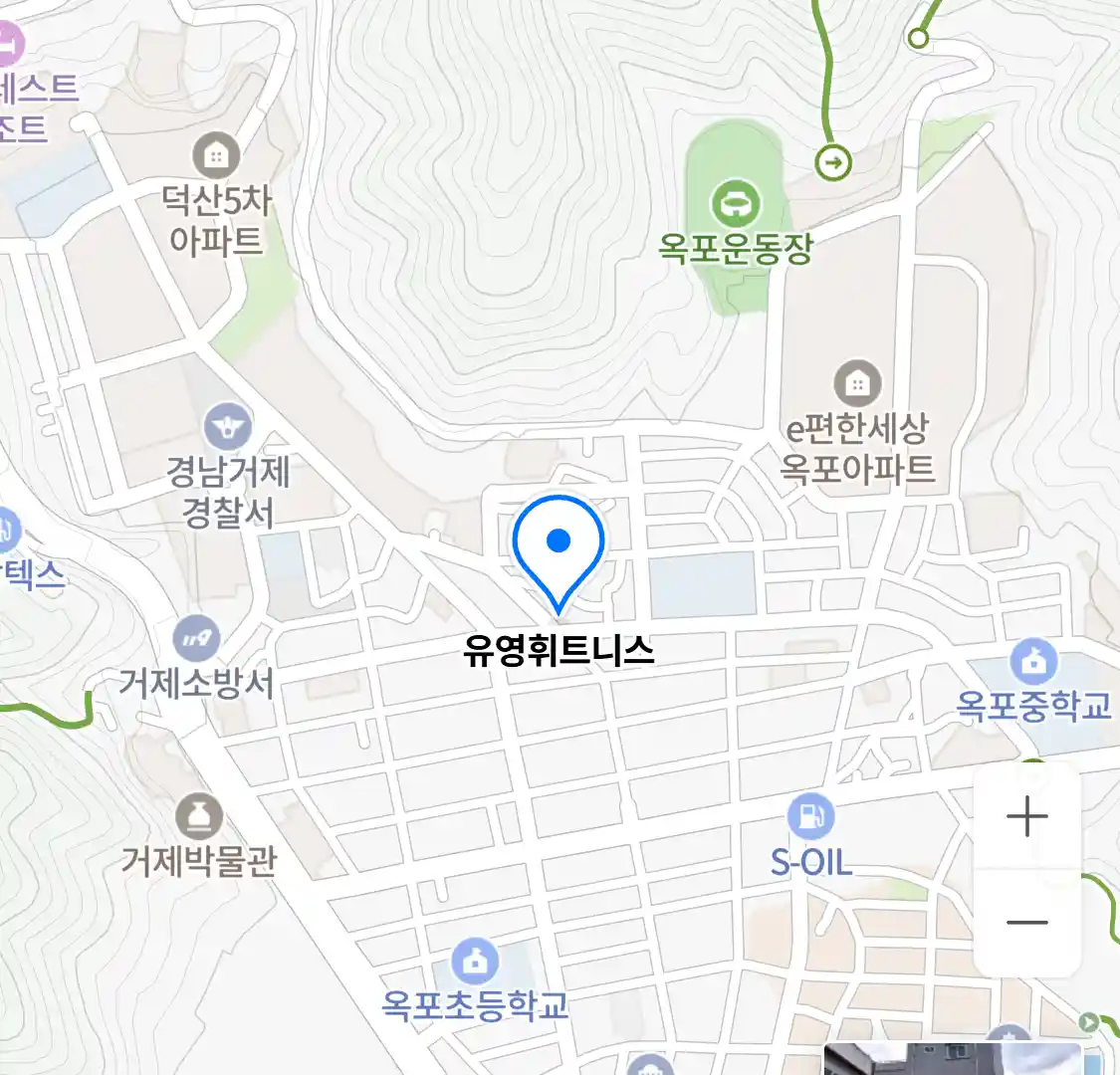 유영휘트니스 위치