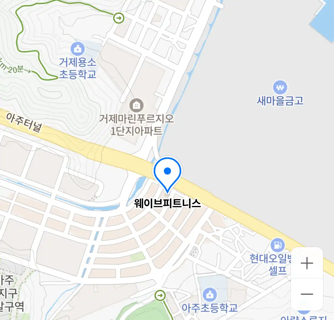 웨이브피트니스 위치