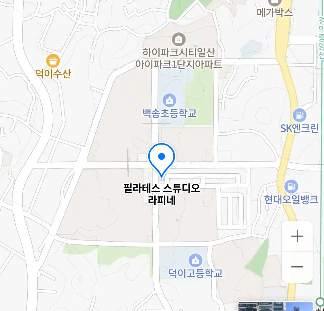 필라테스 스튜디오 라피네 위치