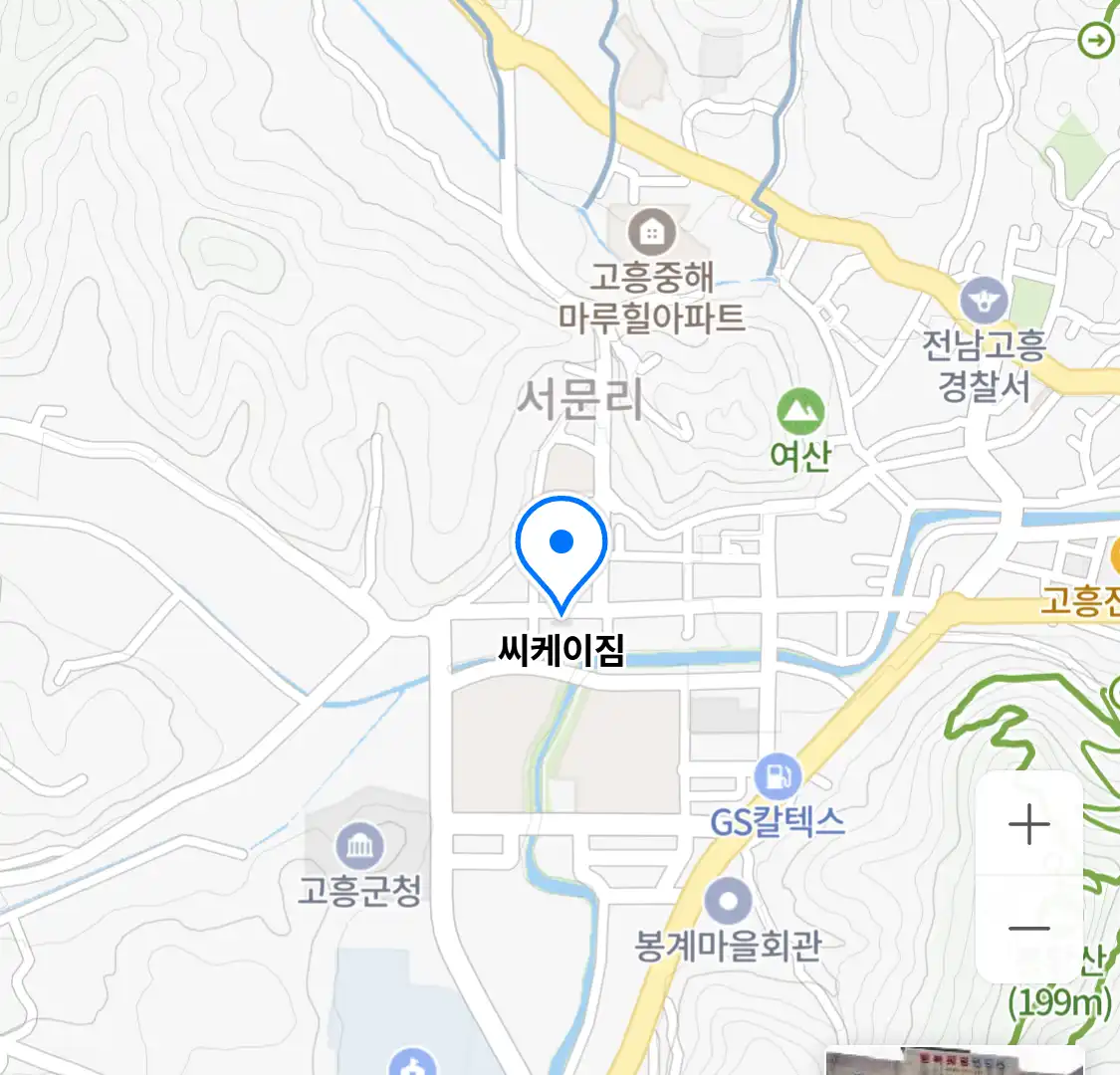 씨케이짐 위치