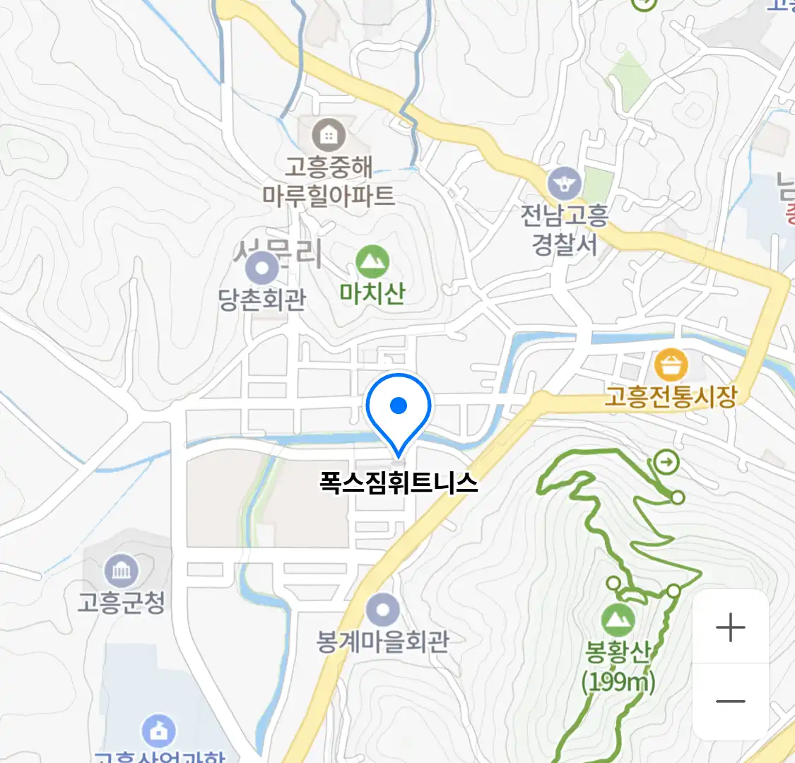 폭스짐휘트니스 위치