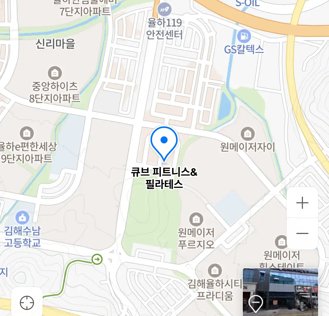 큐브 피트니스필라테스 위치