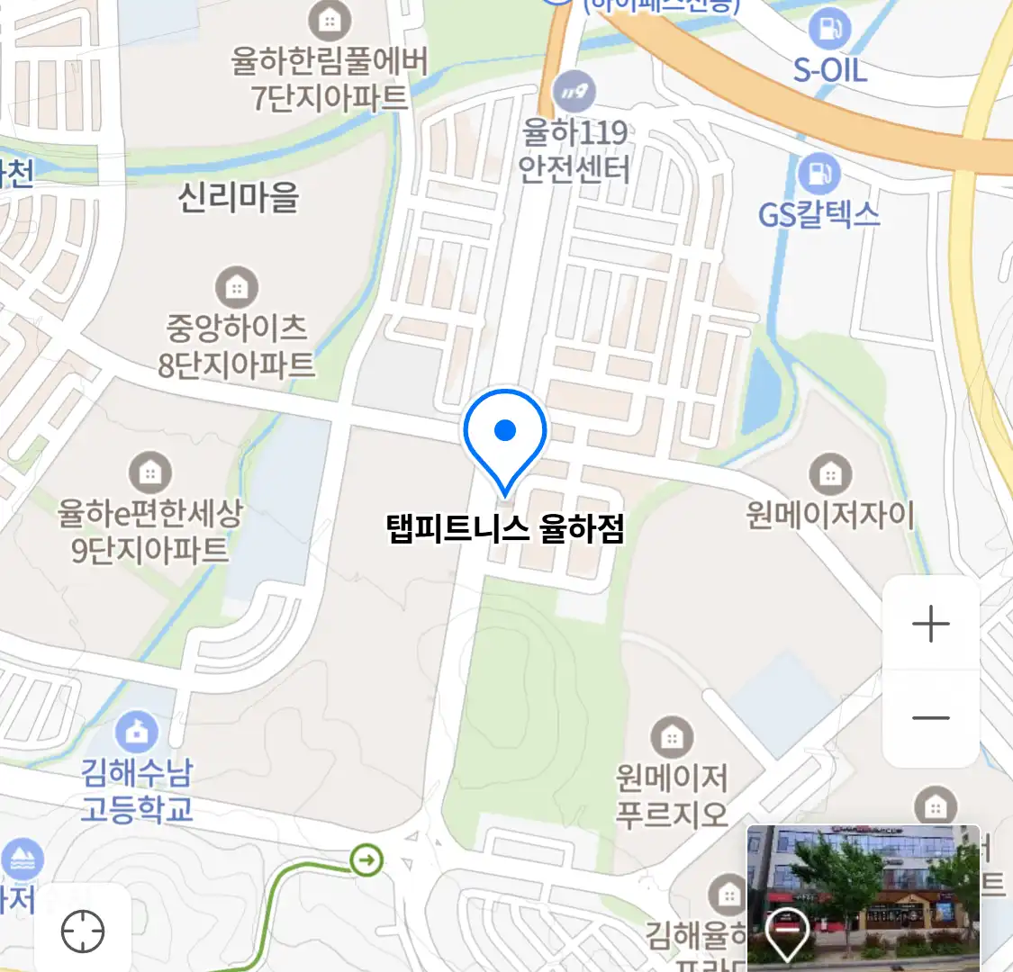 탭피트니스 율하점 위치