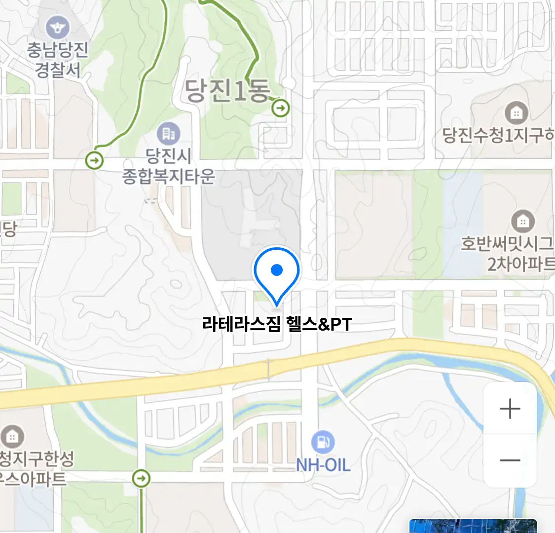 라테라스짐 헬스&PT 위치