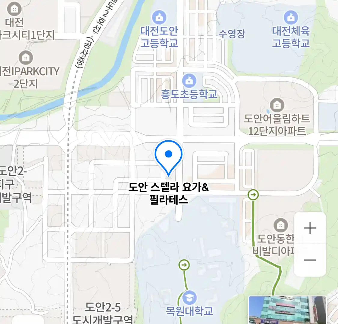 도안 스텔라 요가&필라테스 위치