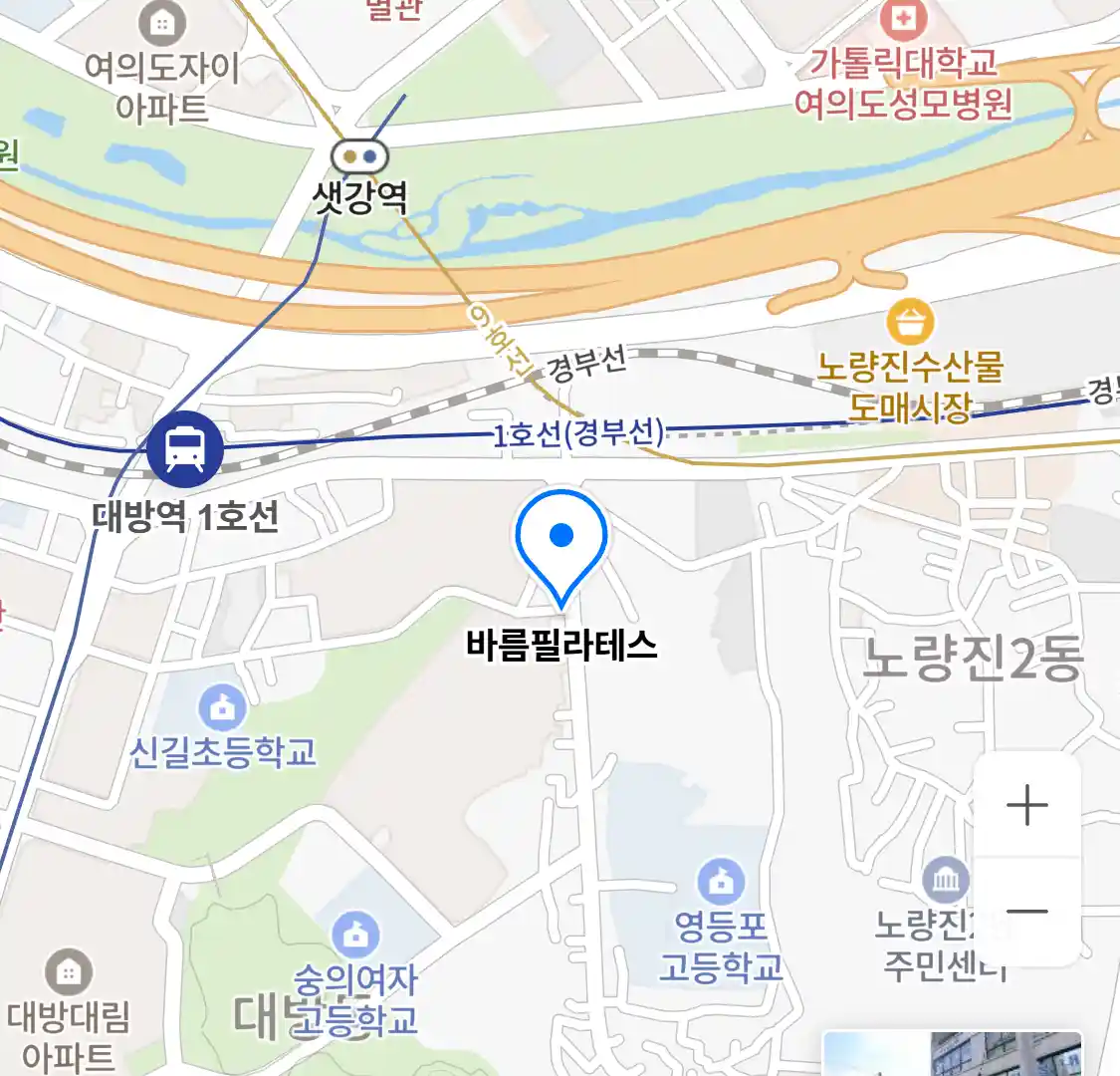 바름필라테스 위치