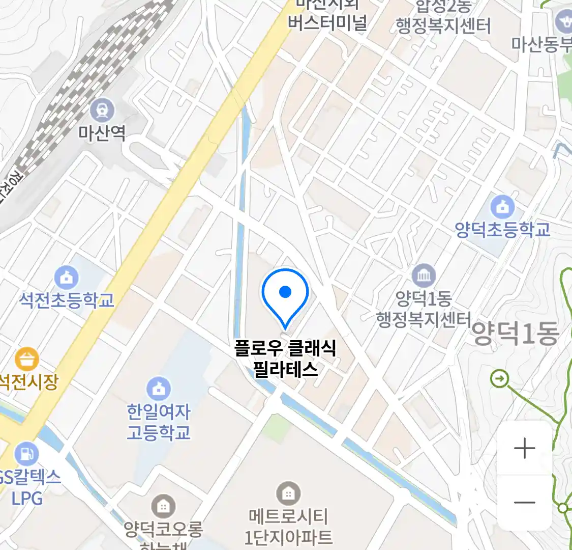 플로우 클래식 필라테스 위치