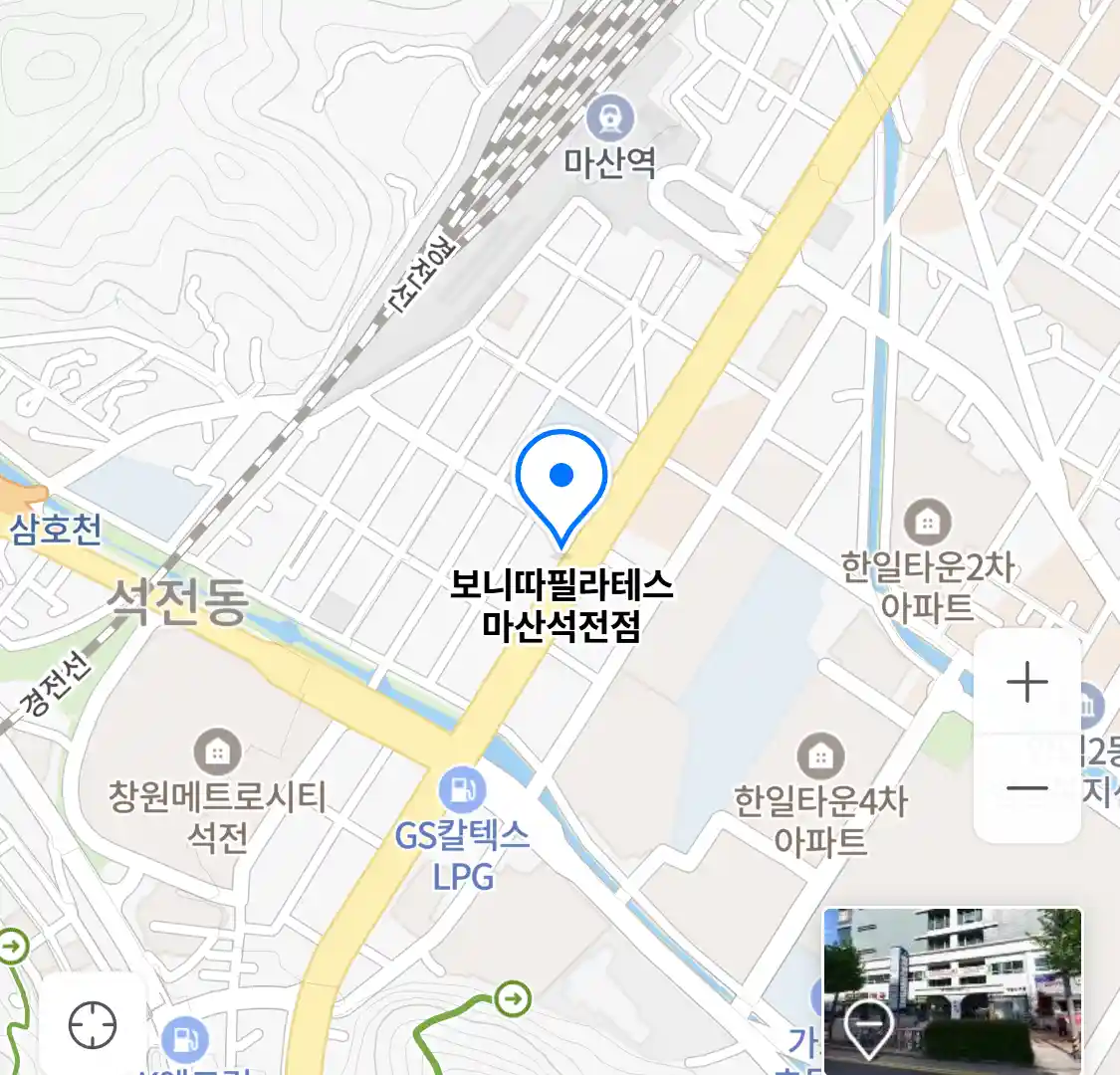 보니따필라테스 마산석전점 위치
