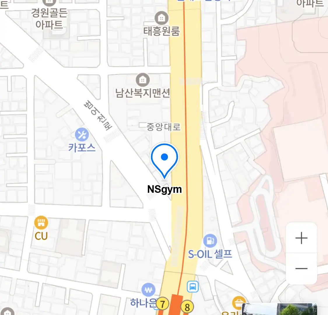 NSgym 위치