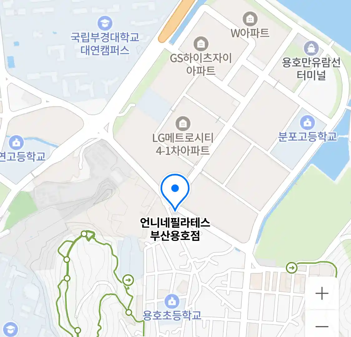 언니네필라테스 부산용호점 위치
