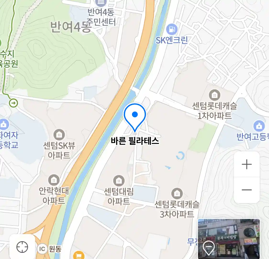 바른 필라테스 위치