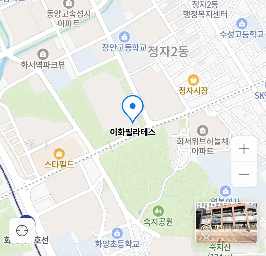 이화필라테스 위치
