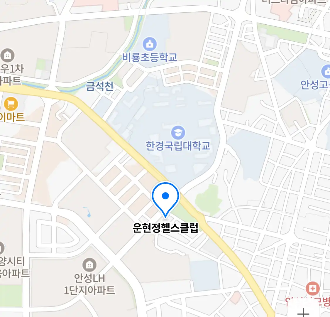 운현정헬스클럽 위치