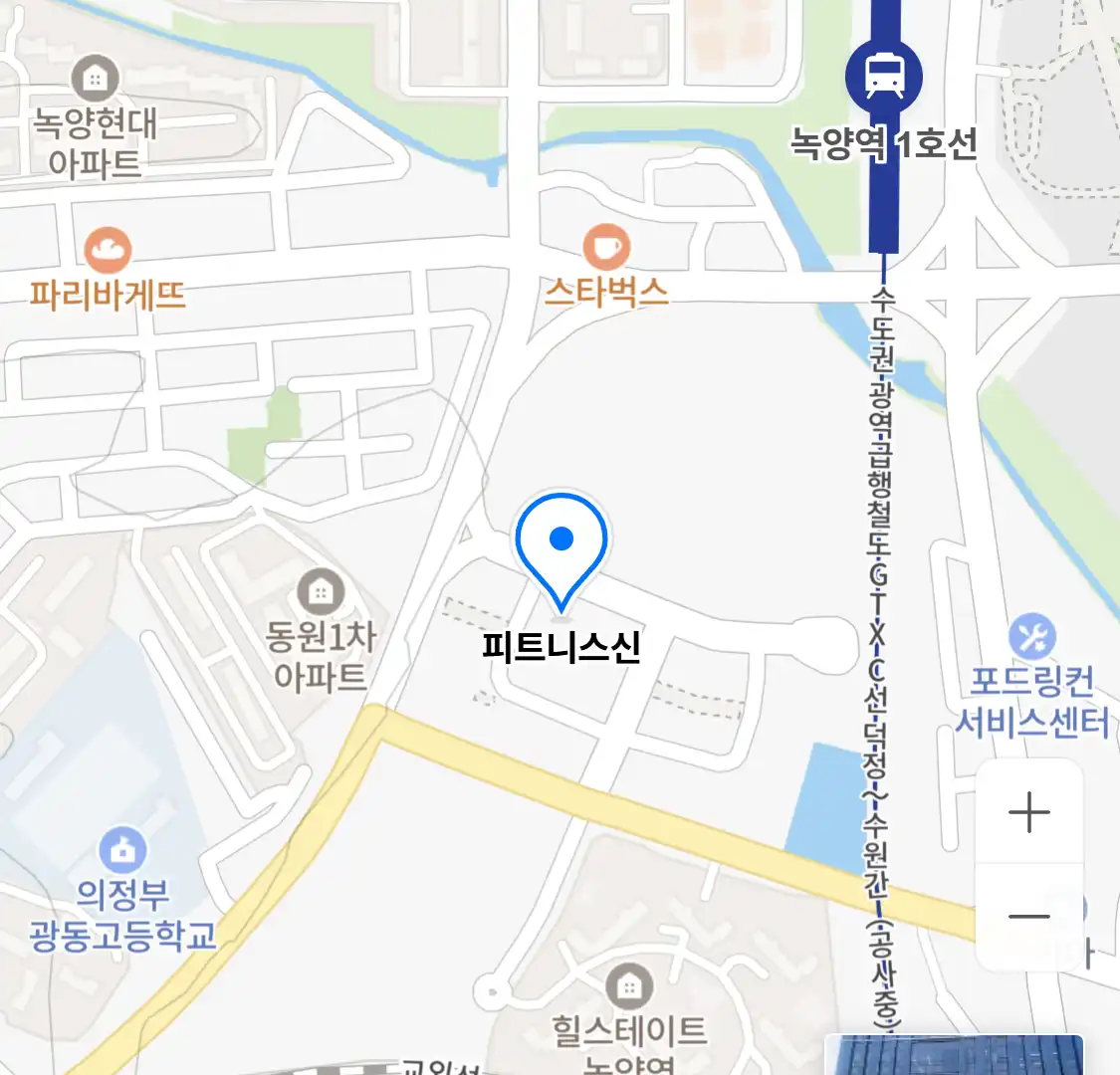 피트니스신 위치