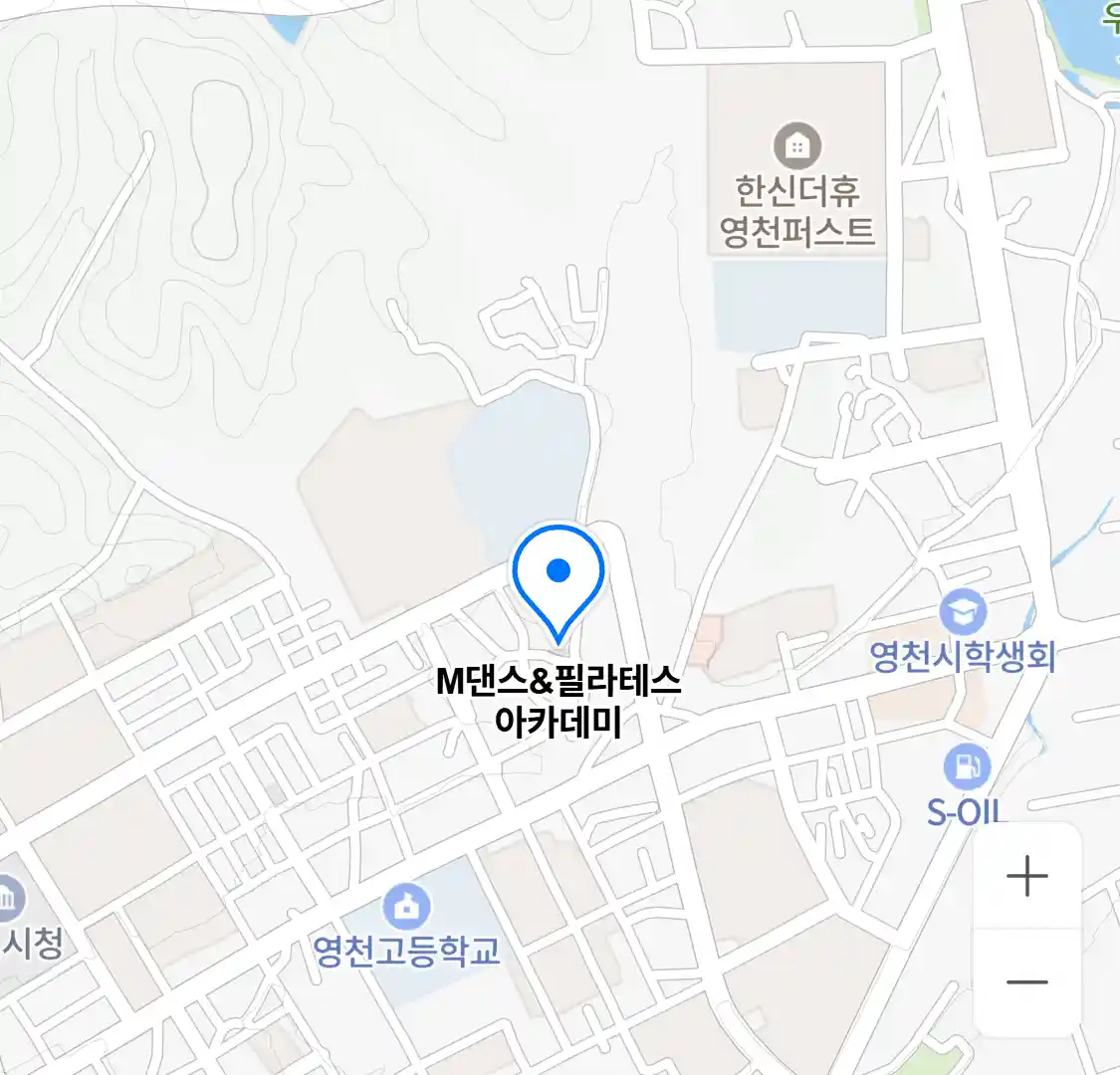 M댄스&필라테스 아카데미 위치