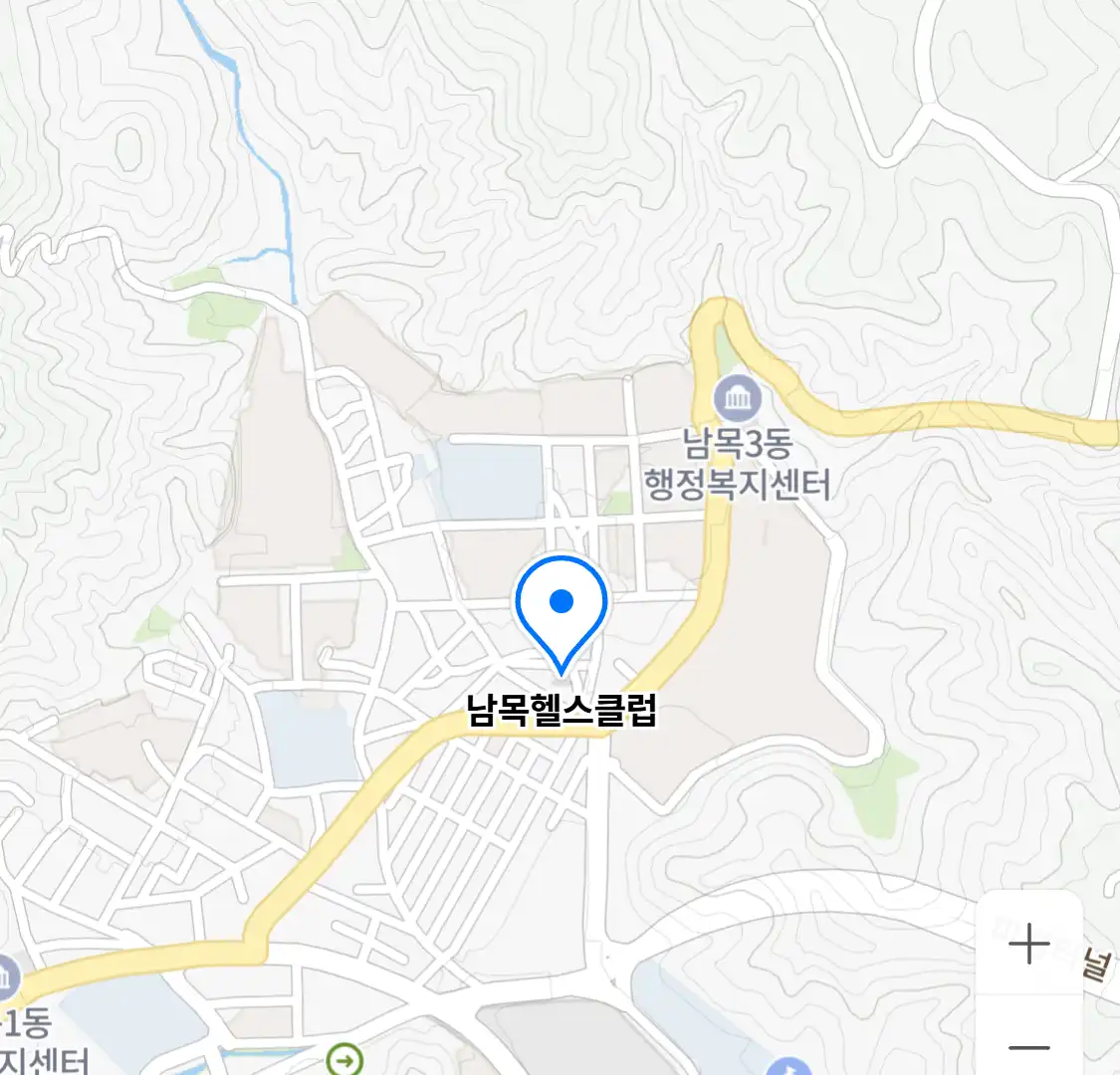 남목헬스클럽 위치