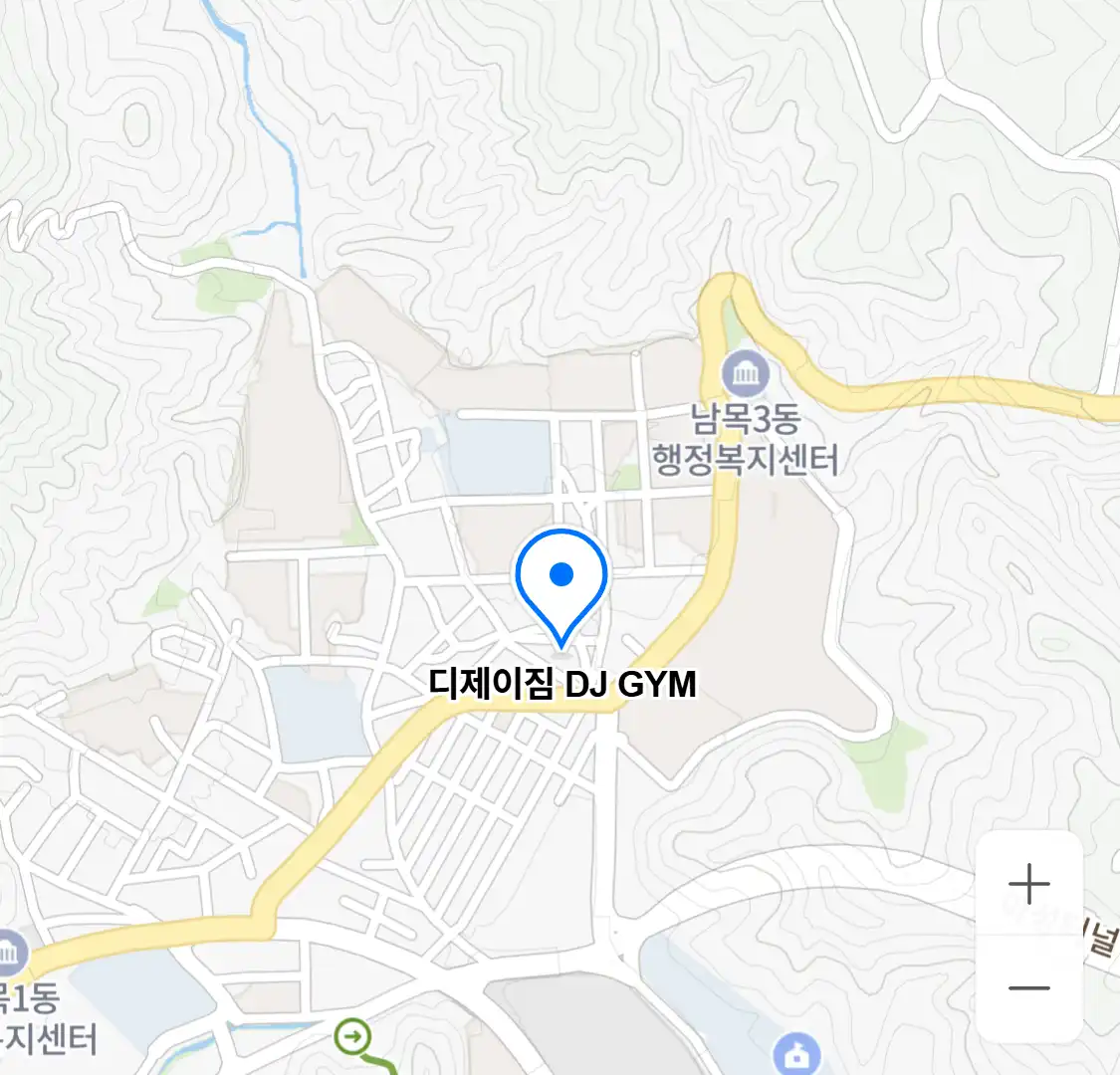 디제이짐 DJ GYM 위치