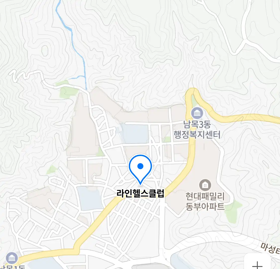 라인헬스클럽 위치