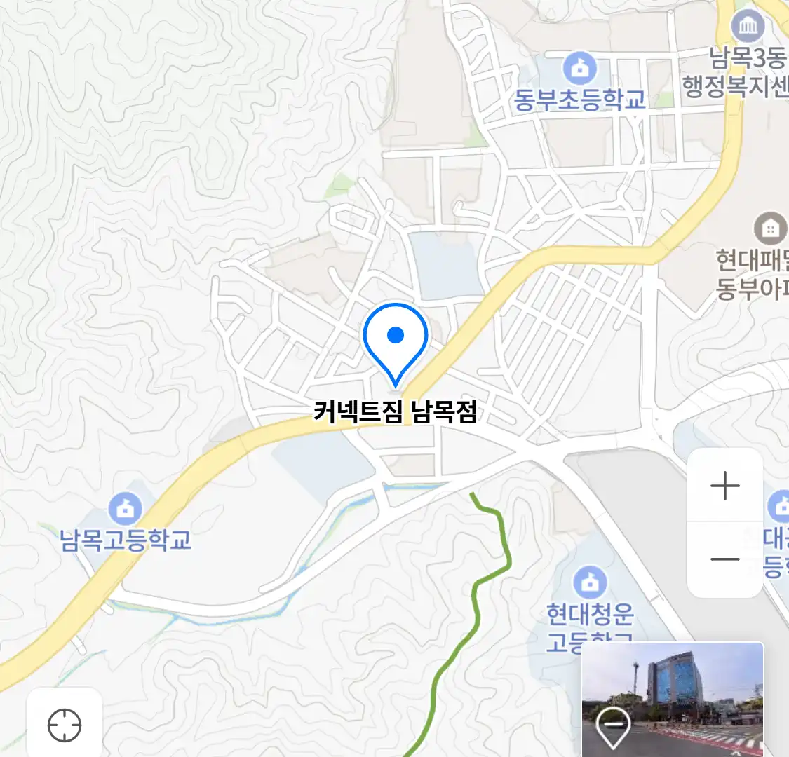 커넥트짐 남목점 위치