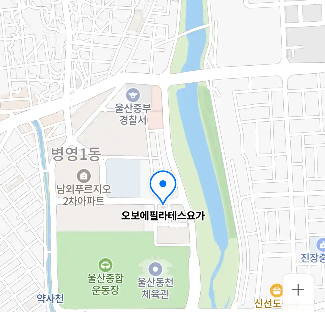 오보에필라테스요가 위치