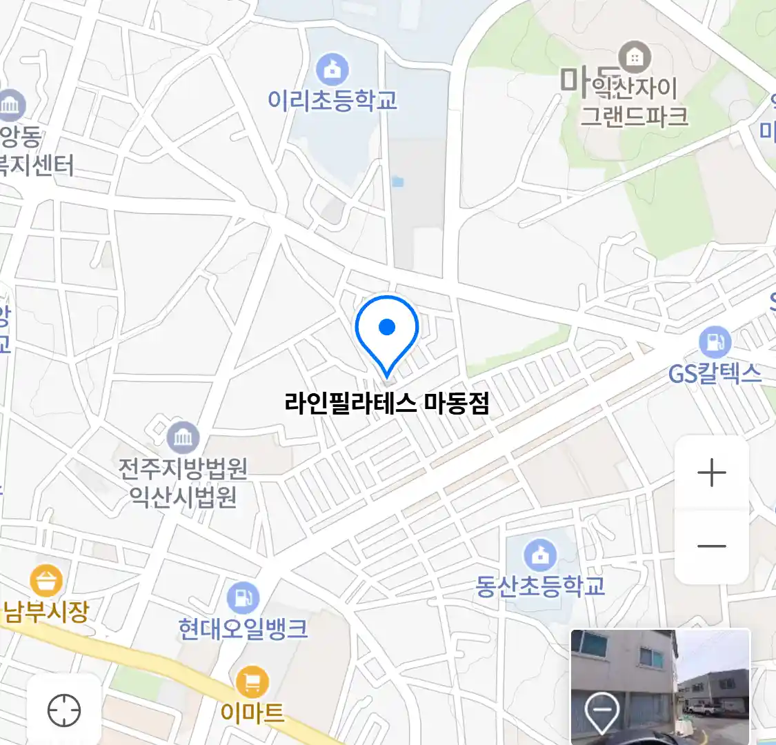 라인필라테스 마동점 위치