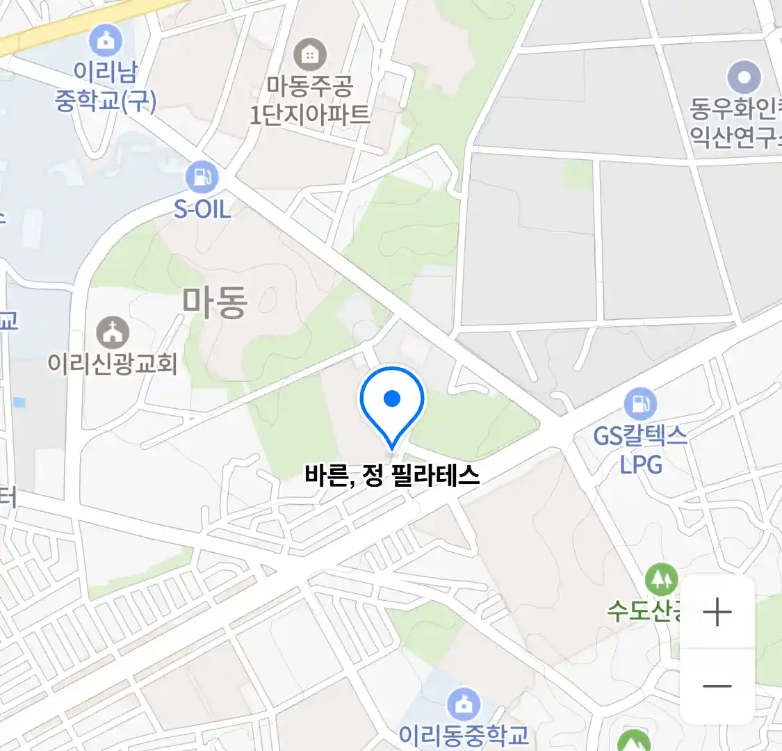 바른 정 필라테스 위치