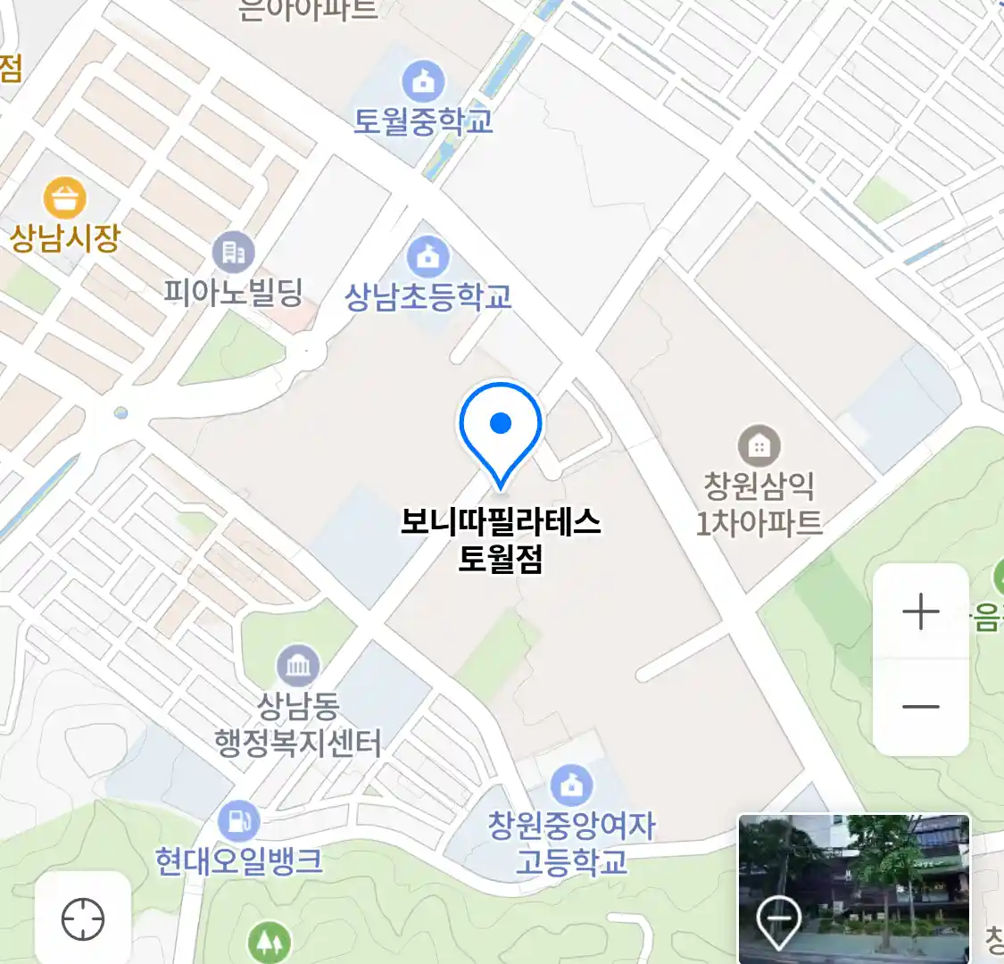 보니따필라테스 토월점 위치
