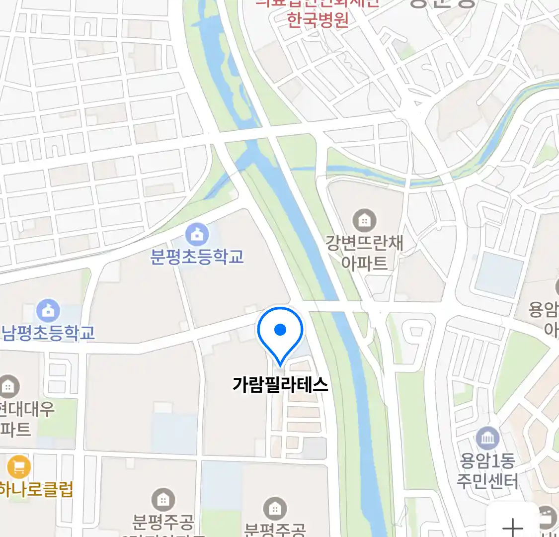 가람필라테스 위치