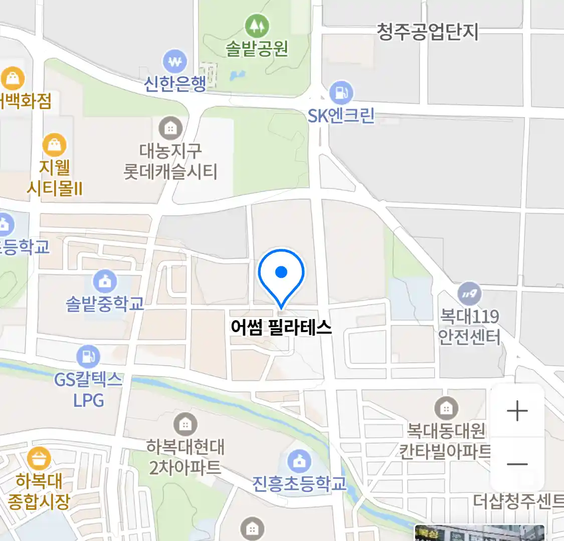 어썸 필라테스 위치