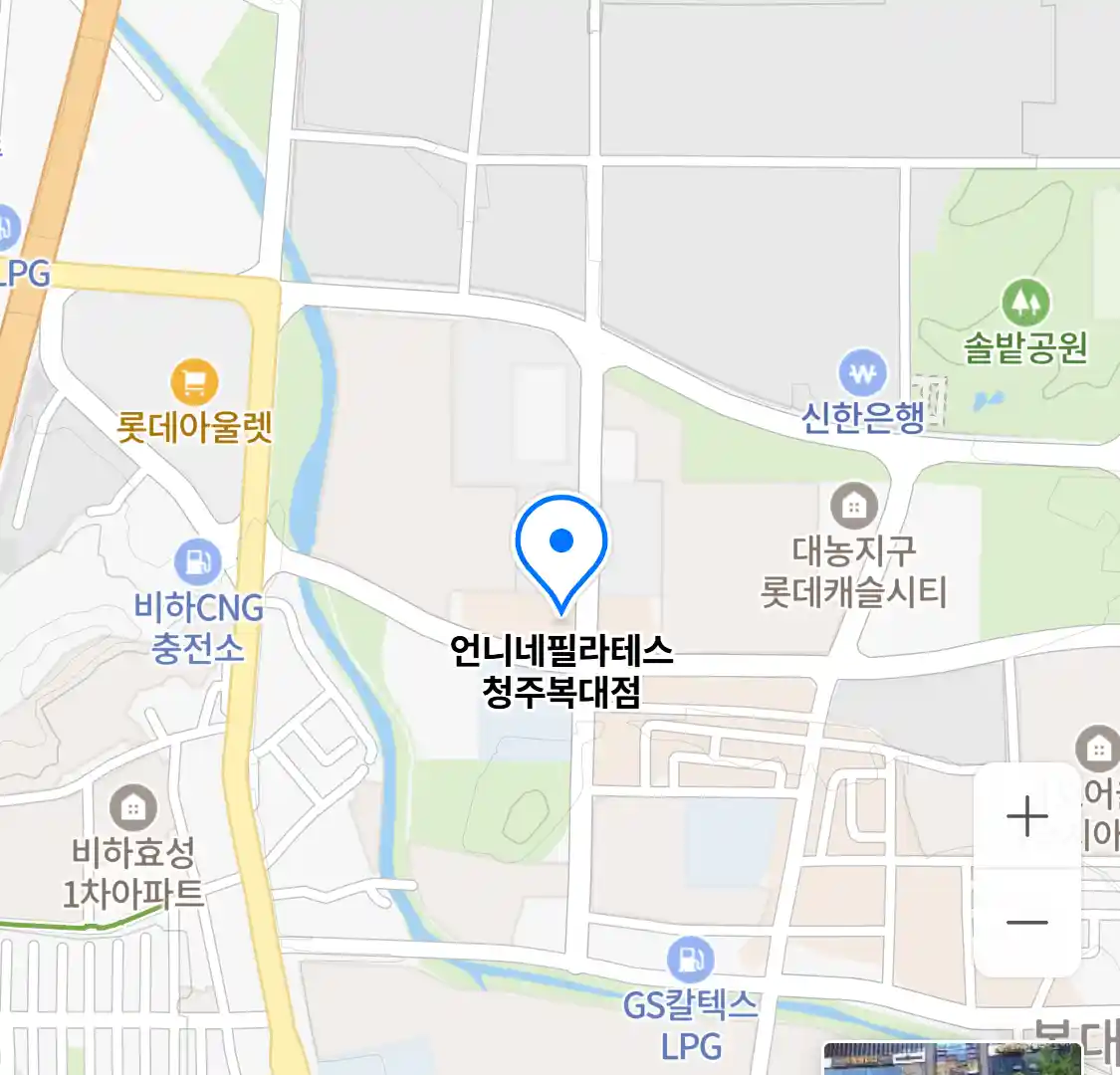 언니네필라테스 청주복대점 위치