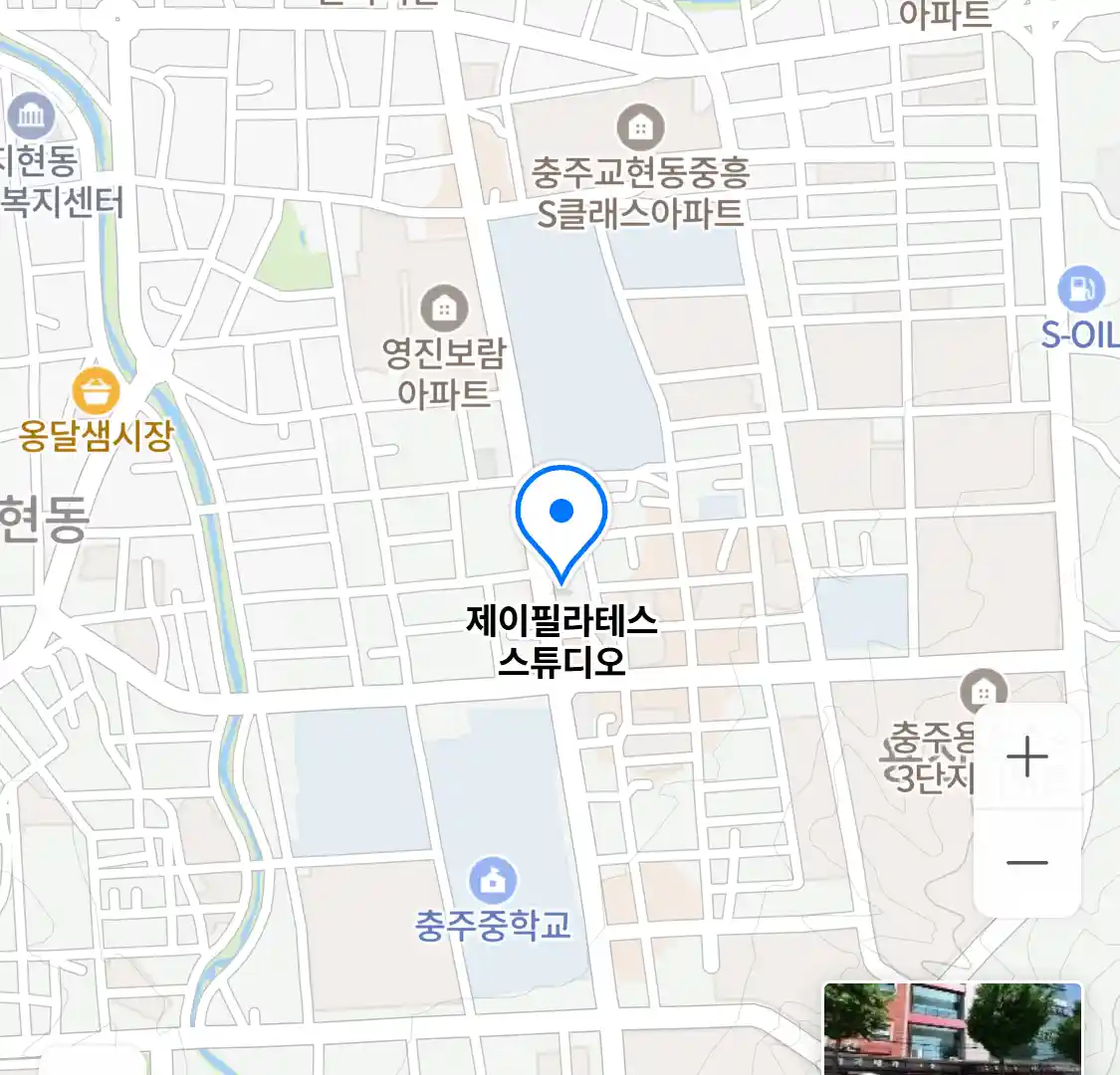 제이필라테스 스튜디오 위치