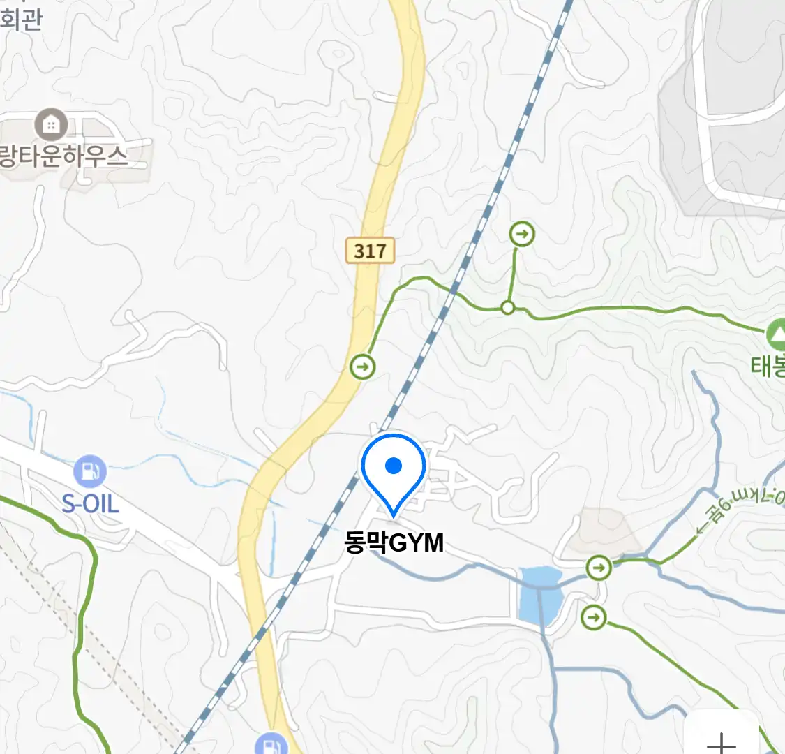 동막GYM 위치