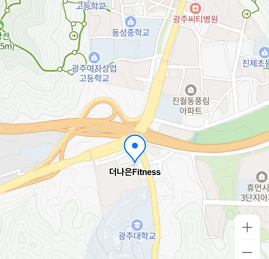 더나은Fitness 위치