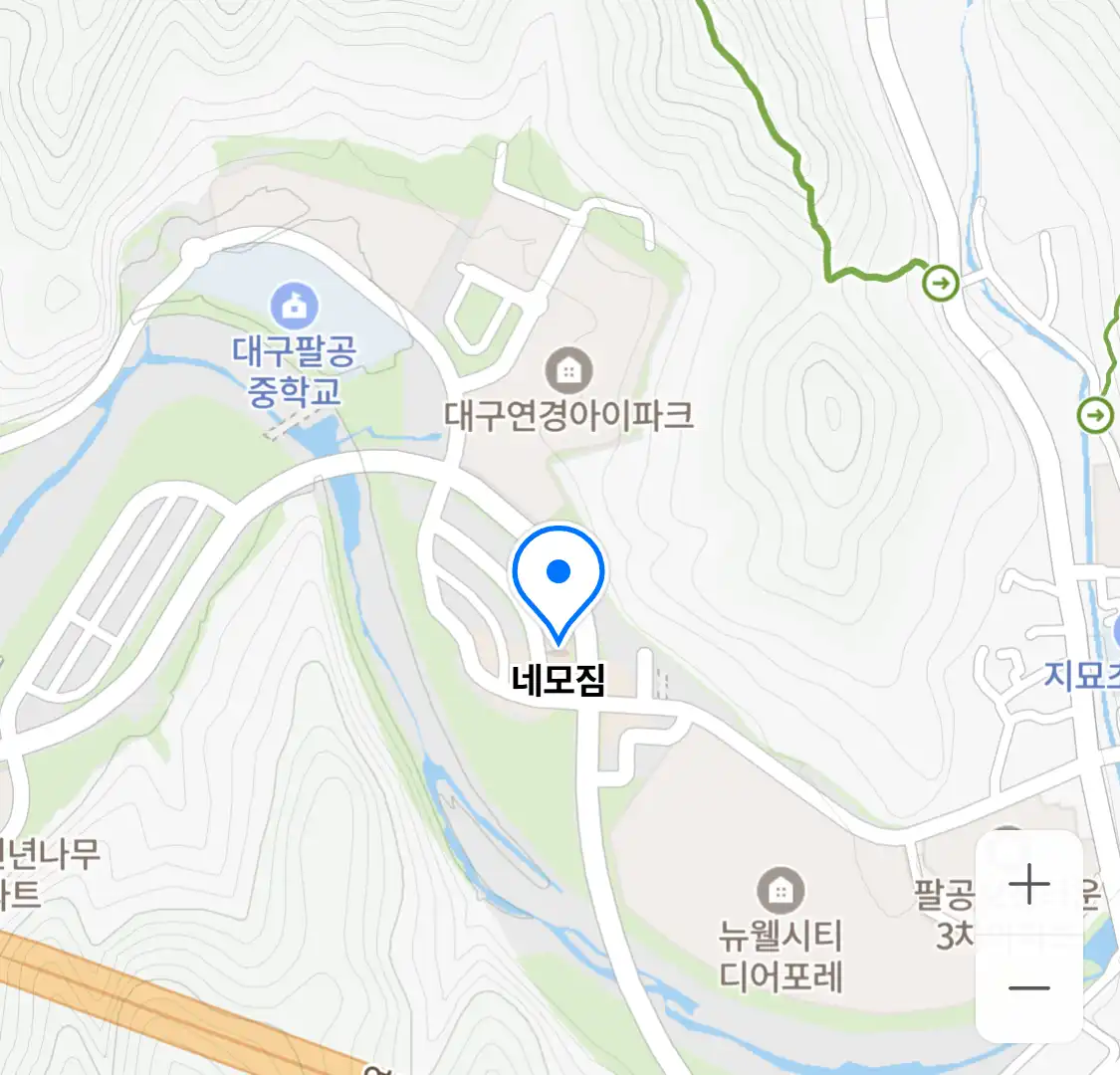 네모짐 위치
