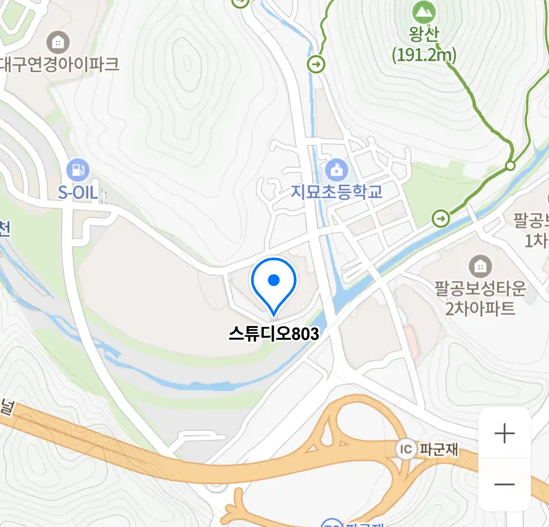 스튜디오803 위치