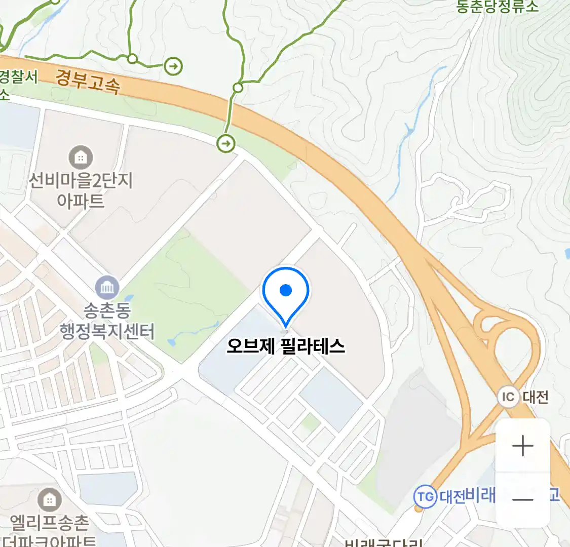 오브제 필라테스 위치