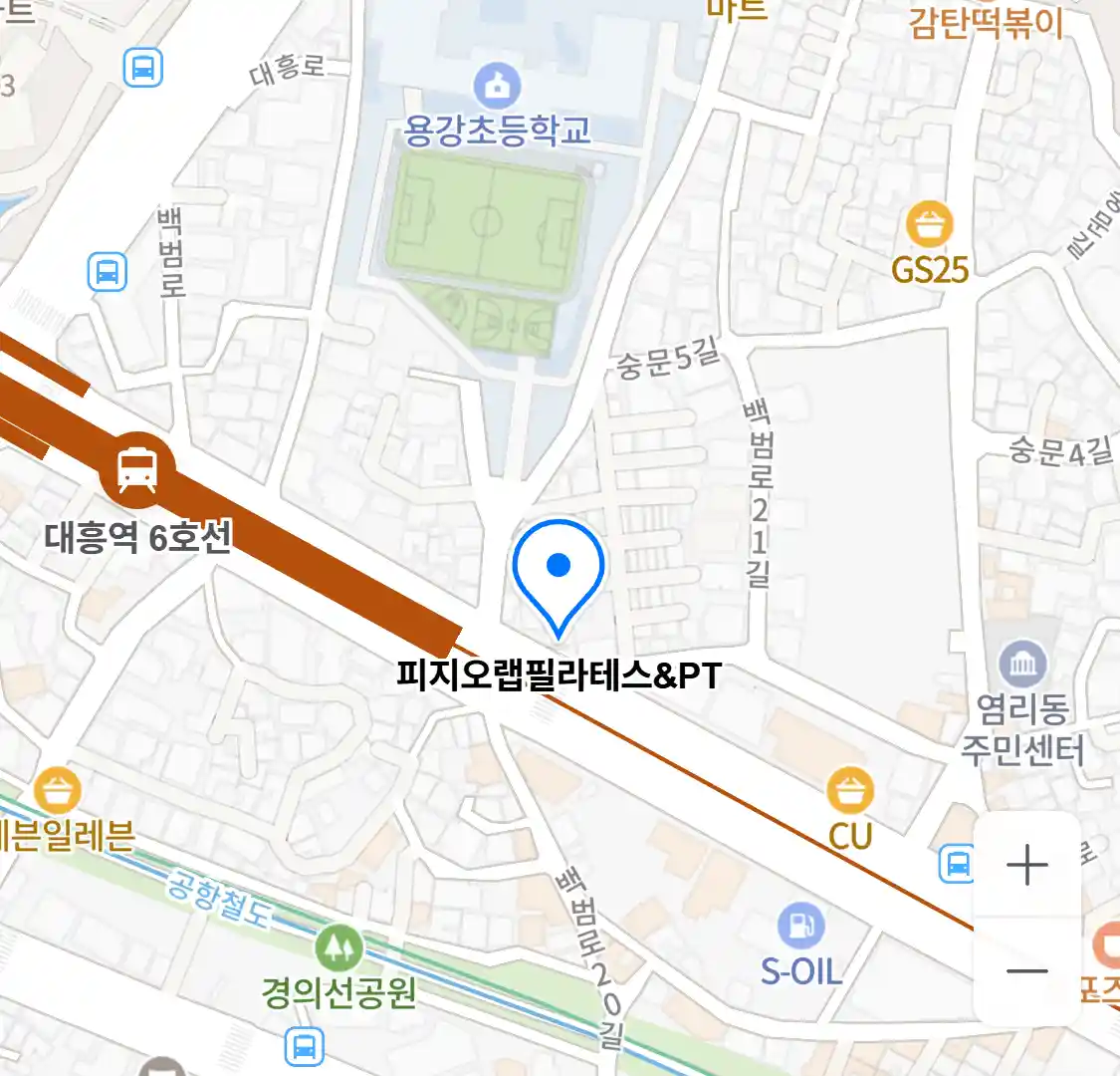 피지오랩필라테스&PT 위치