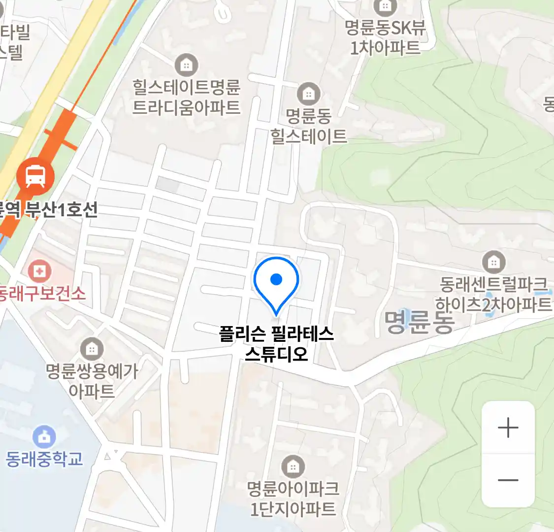 플리슨 필라테스 스튜디오 위치