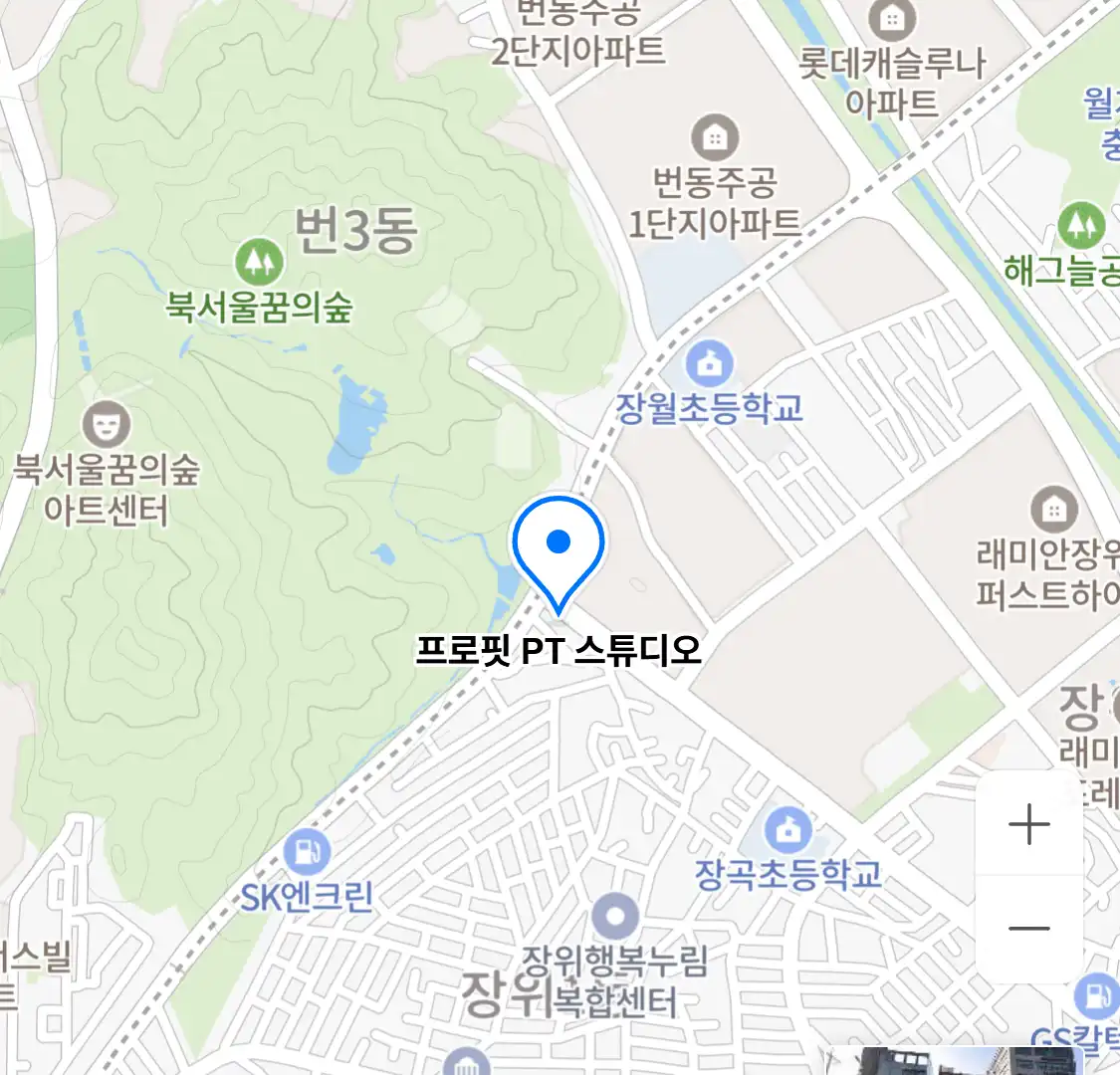 프로핏 PT 스튜디오 위치