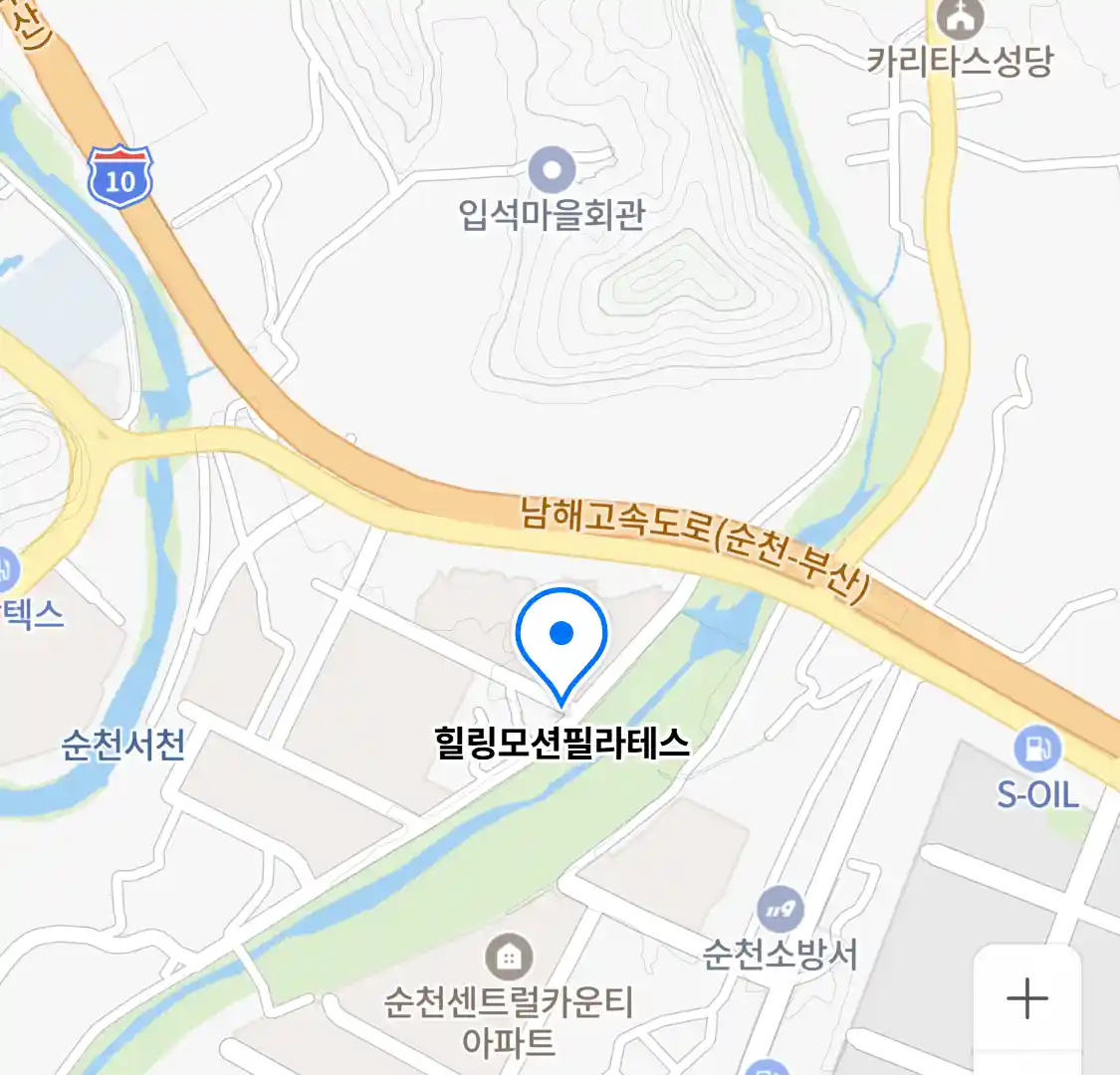 힐링모션필라테스 위치