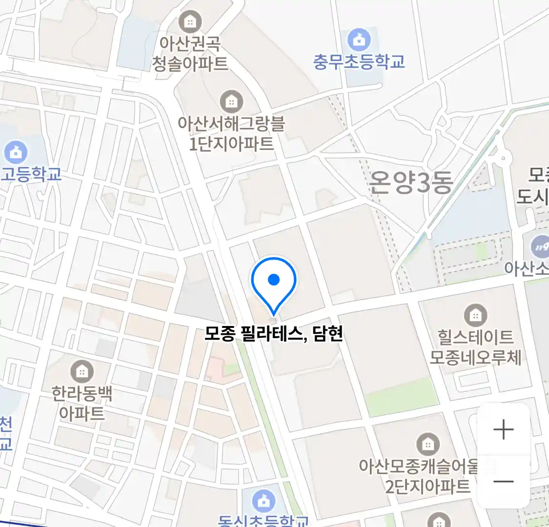 모종 필라테스, 담현 위치